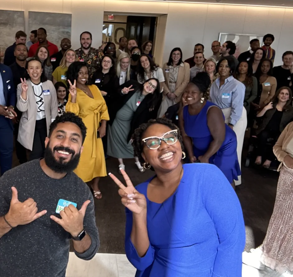 LEAD Atlanta participants gathered together for a group photo